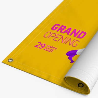 8 × 10 ft Banners